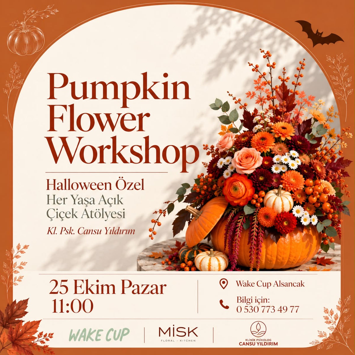 Wake Cup ile Kutlamaya Değeriz Workshop Kl. Psk. Cansu Yıldırım